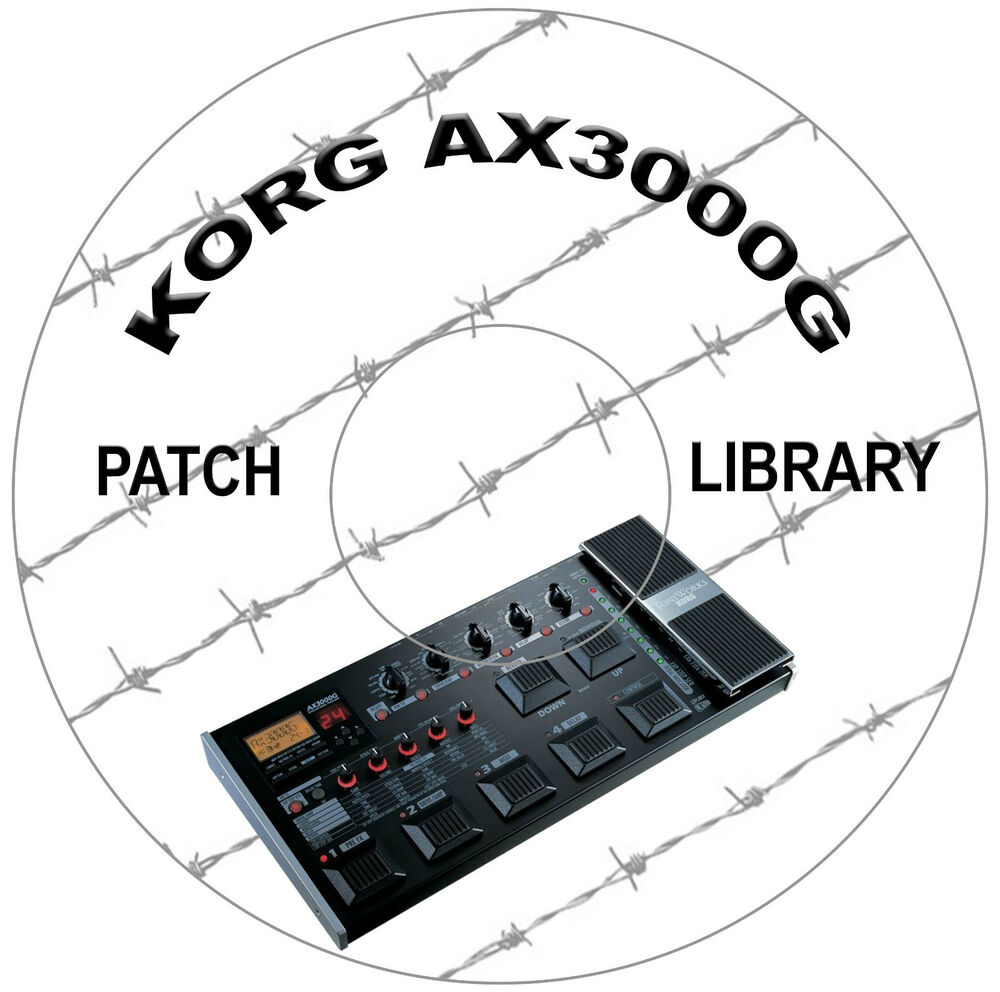 guitar patch for korg ax5g
